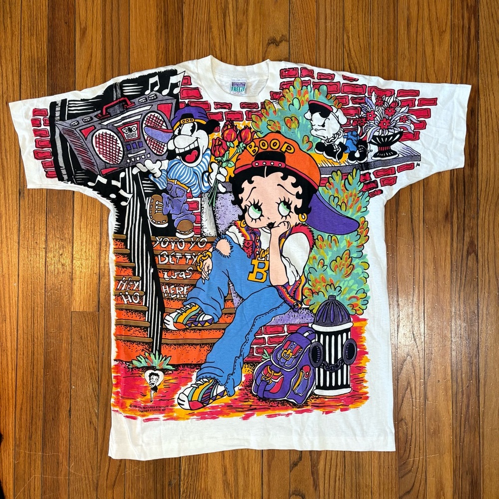Freeze Vintage ‘93 Betty Boop ‘Boop There It Is’ Graphic T-Shirt - NWT